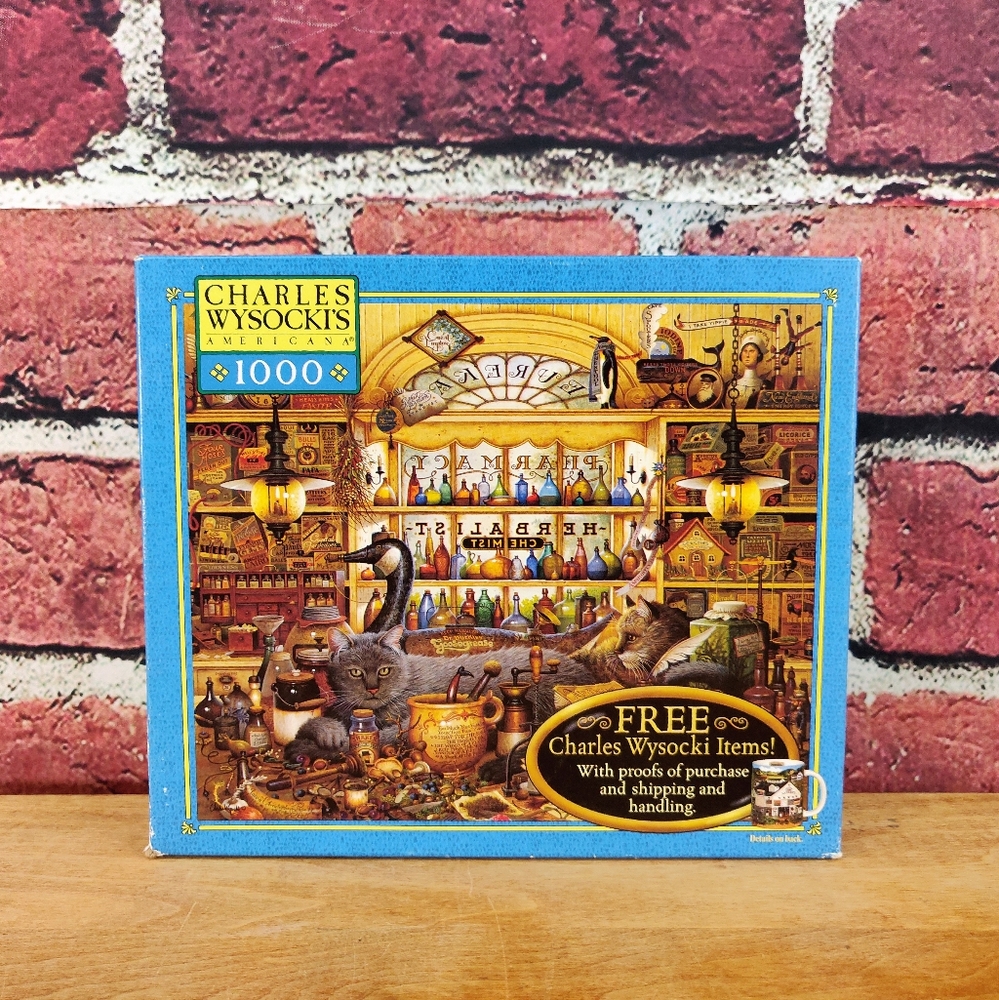 Charles Wysocki, Elmer And Loretta, 1000 Piece Puzzle, New